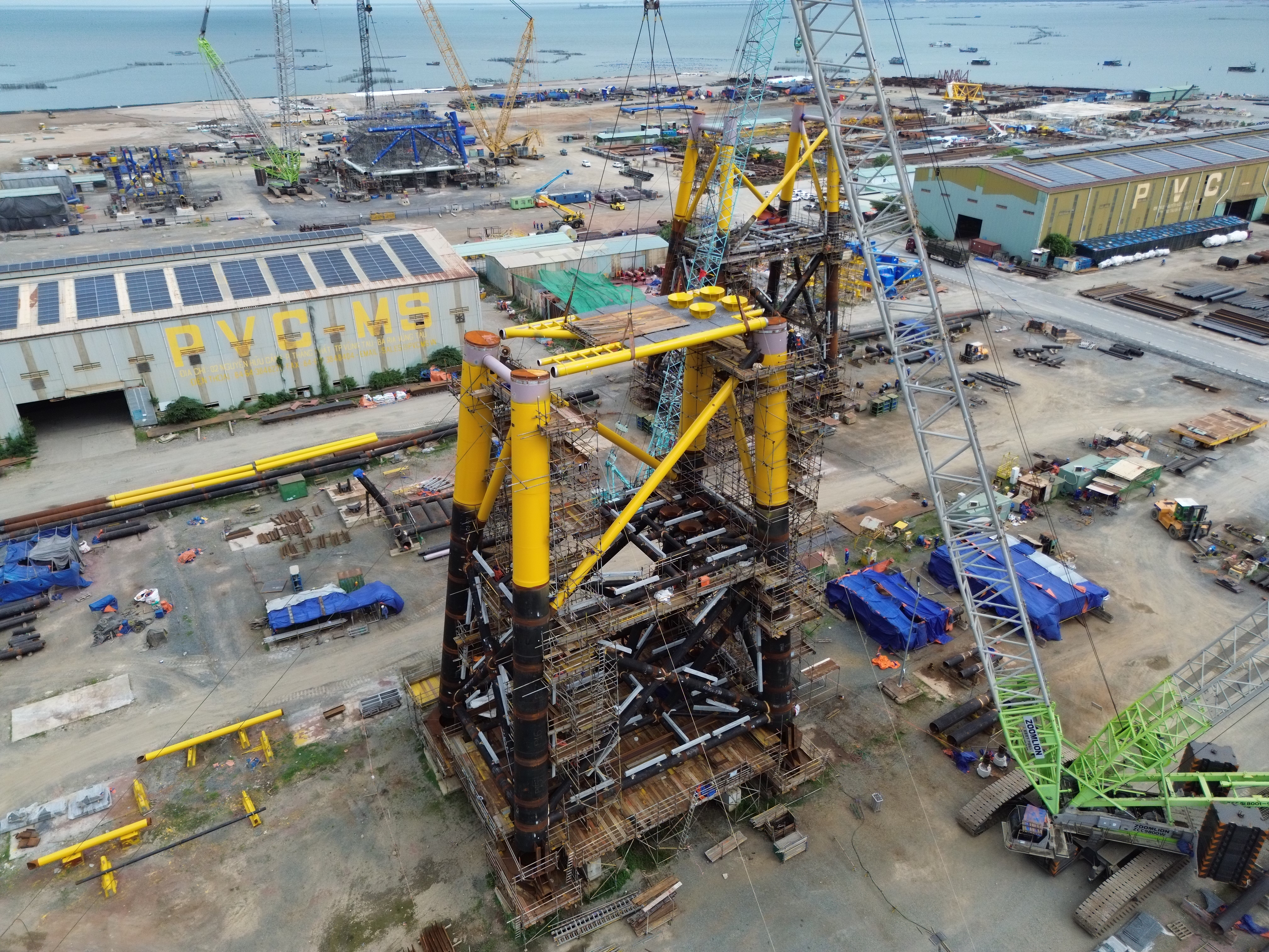 PETROCONS-MS Tăng Tốc Thi Công Dự Án DSF-II